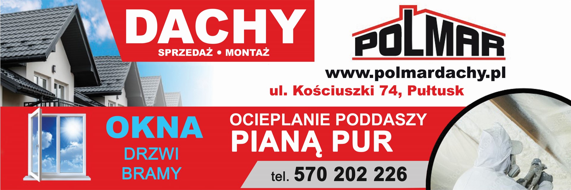więźba, gonty PUŁTUSK